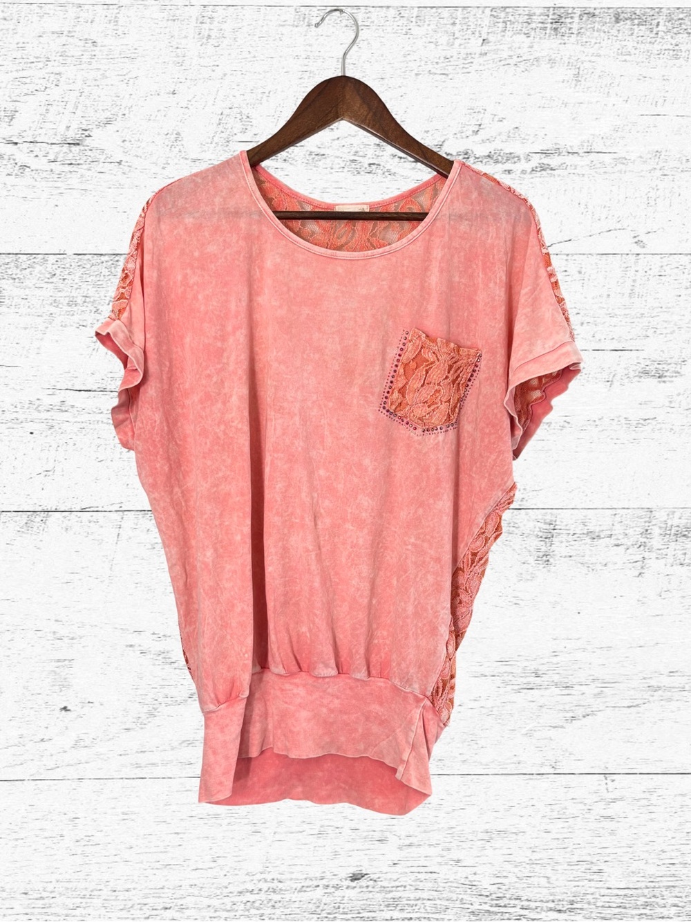 Petrol Lace Shirt